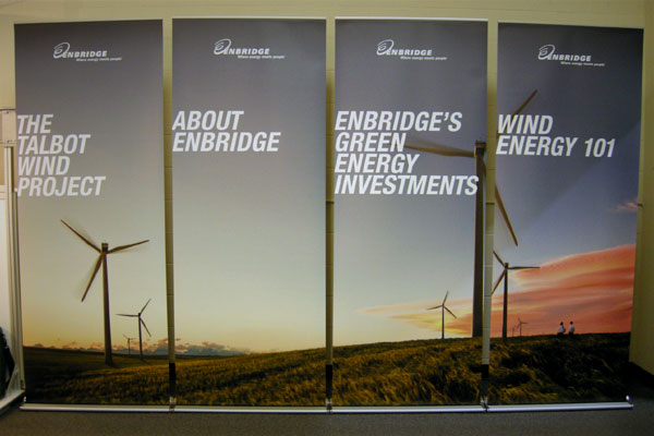 Enbridge - Supreme Banner Stands