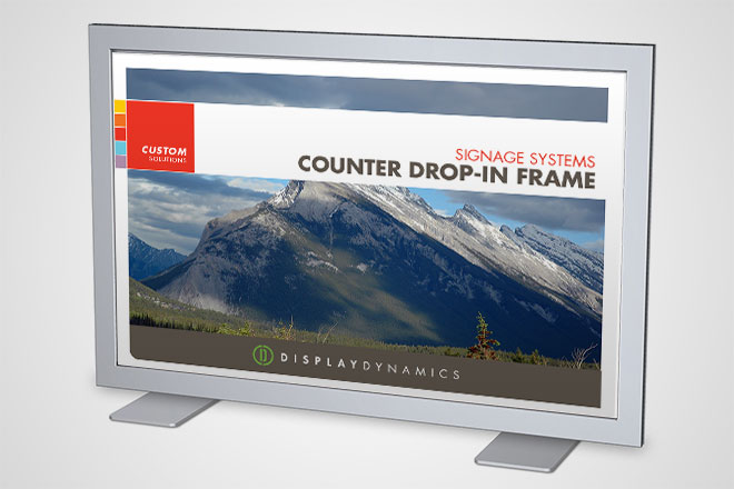 Counter Drop-In Frame