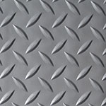 Diamond Plate Silver
