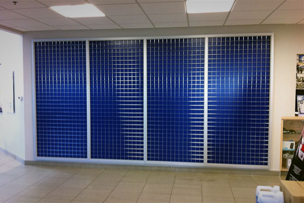Gridwall - Wall Mounted (Framed)