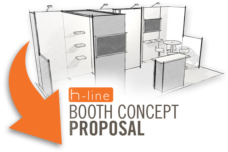 Request your free H-line booth concept