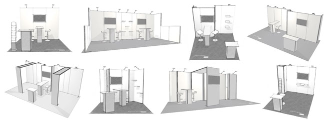 H-line Exhibits - Trade Show Booth Kits