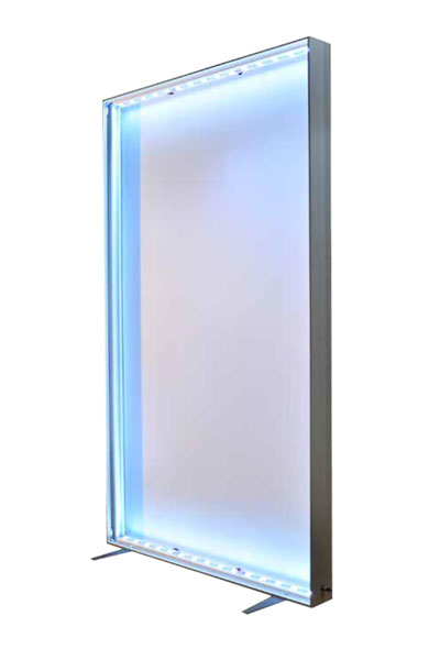 Panoramic Freestanding Lightbox Frame