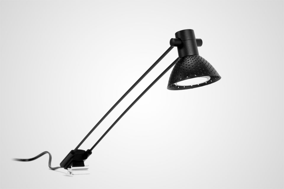 50W Spotlight with Perforated Shade