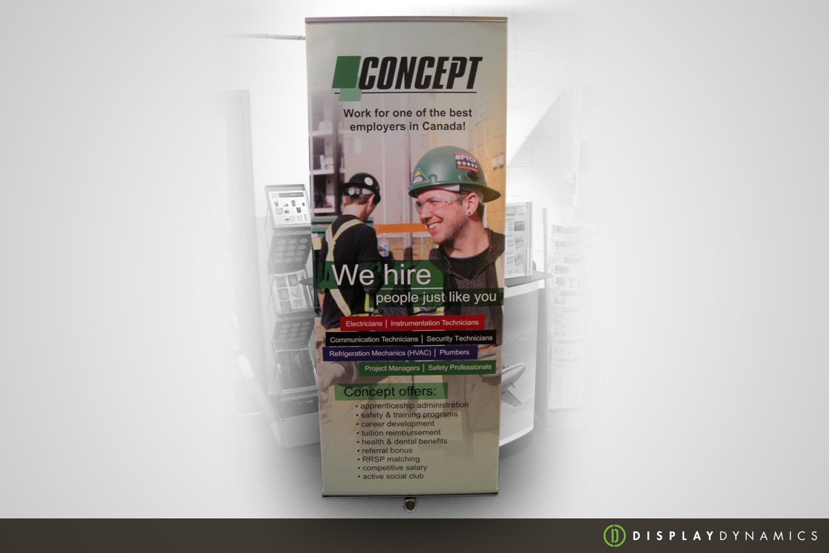 Roll Up S10 Banner Stand
