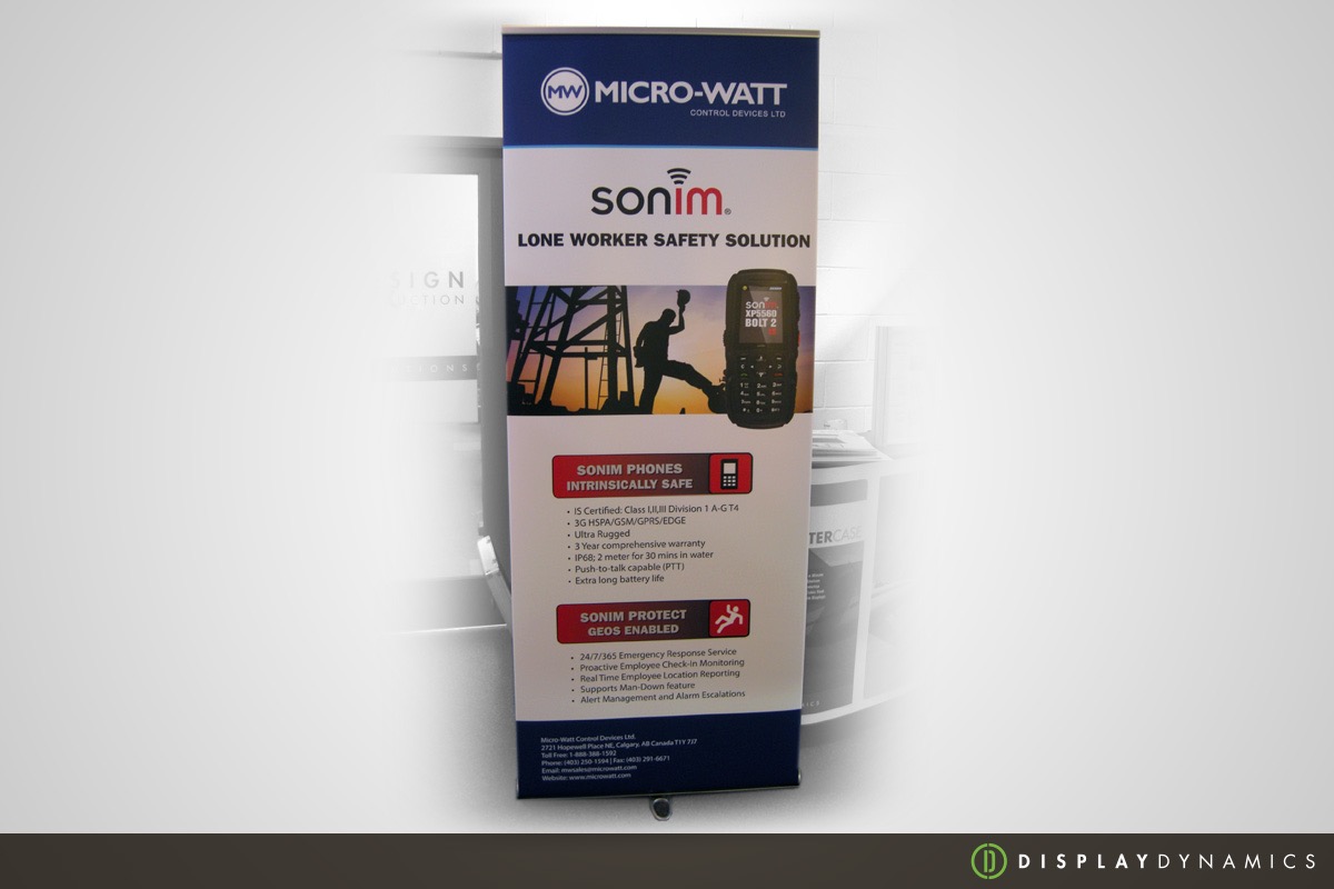 Roll Up S10 Banner Stand