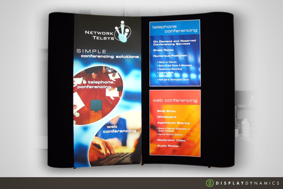 Jemco Tabletop Pop-Up Display