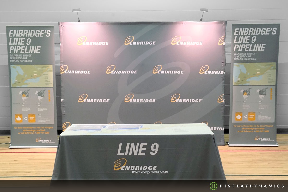 Murale Pop-Up Display